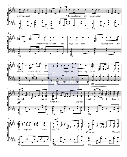 Tải FREE sheet nhạc Piano Skyfall PDF