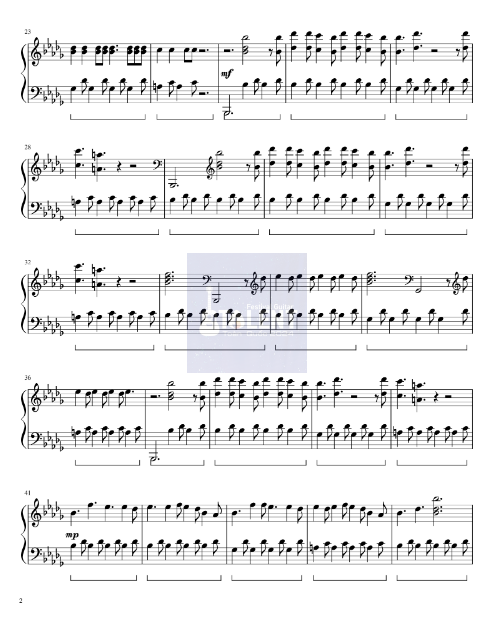 Tải FREE Believer sheet nhạc Piano PDF