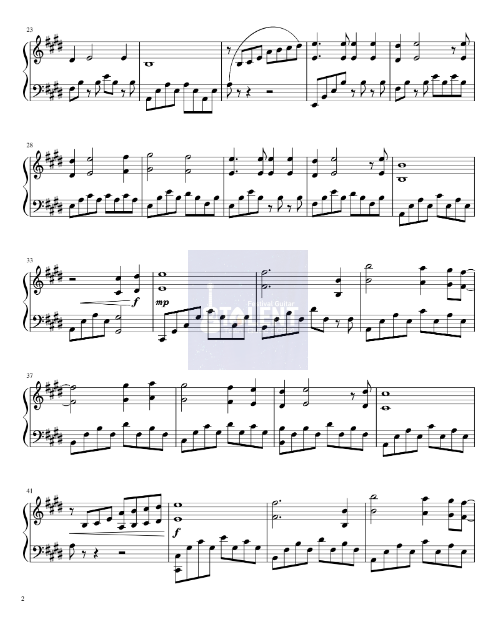 Tải FREE My Heart Will Go On sheet nhạc Piano PDF