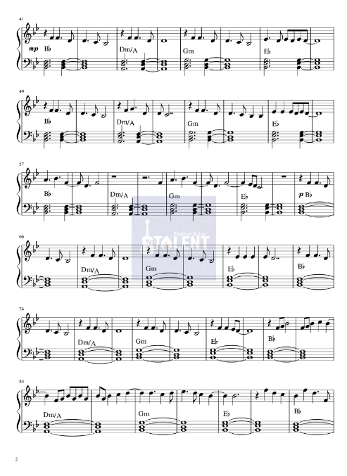 Tải FREE Say Your Won't Let Go sheet nhạc Piano PDF