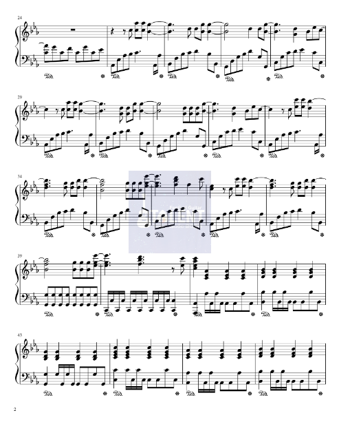 Tải FREE Titanium sheet nhạc Piano PDF