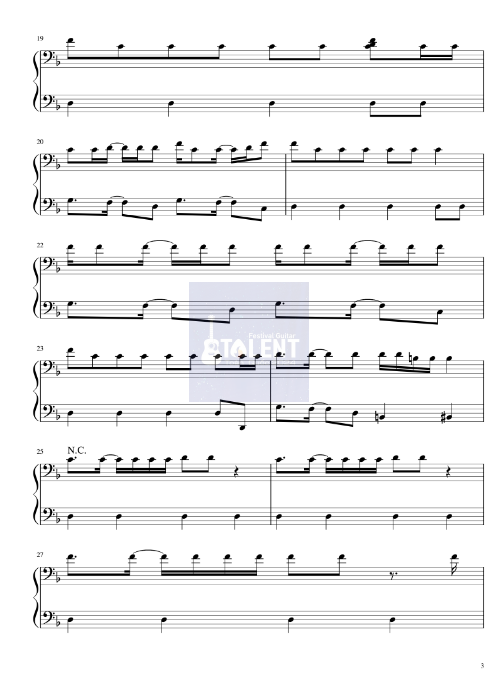 Tải FREE Uptown Funk sheet nhạc Piano PDF