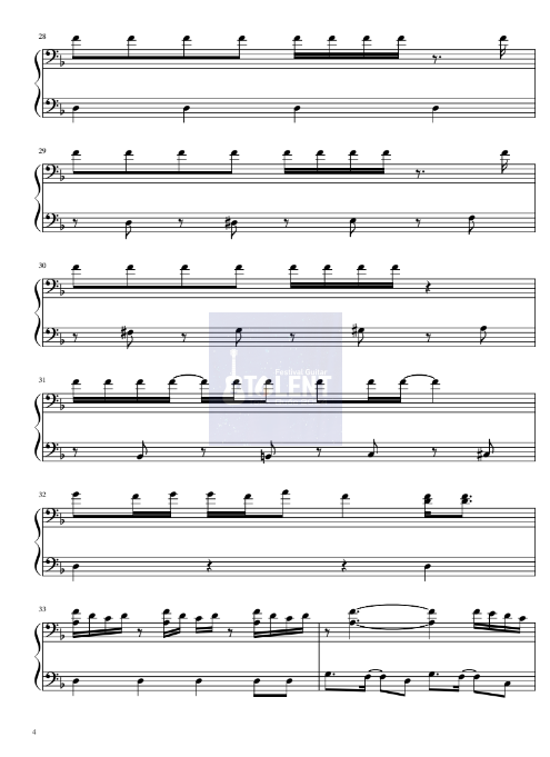 Tải FREE Uptown Funk sheet nhạc Piano PDF